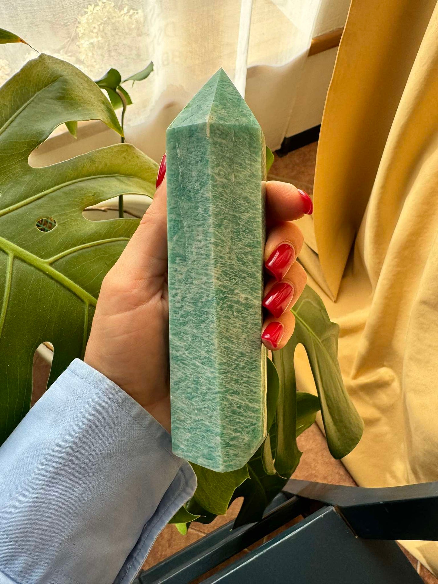 Amazonīta tornis ( 457 g)