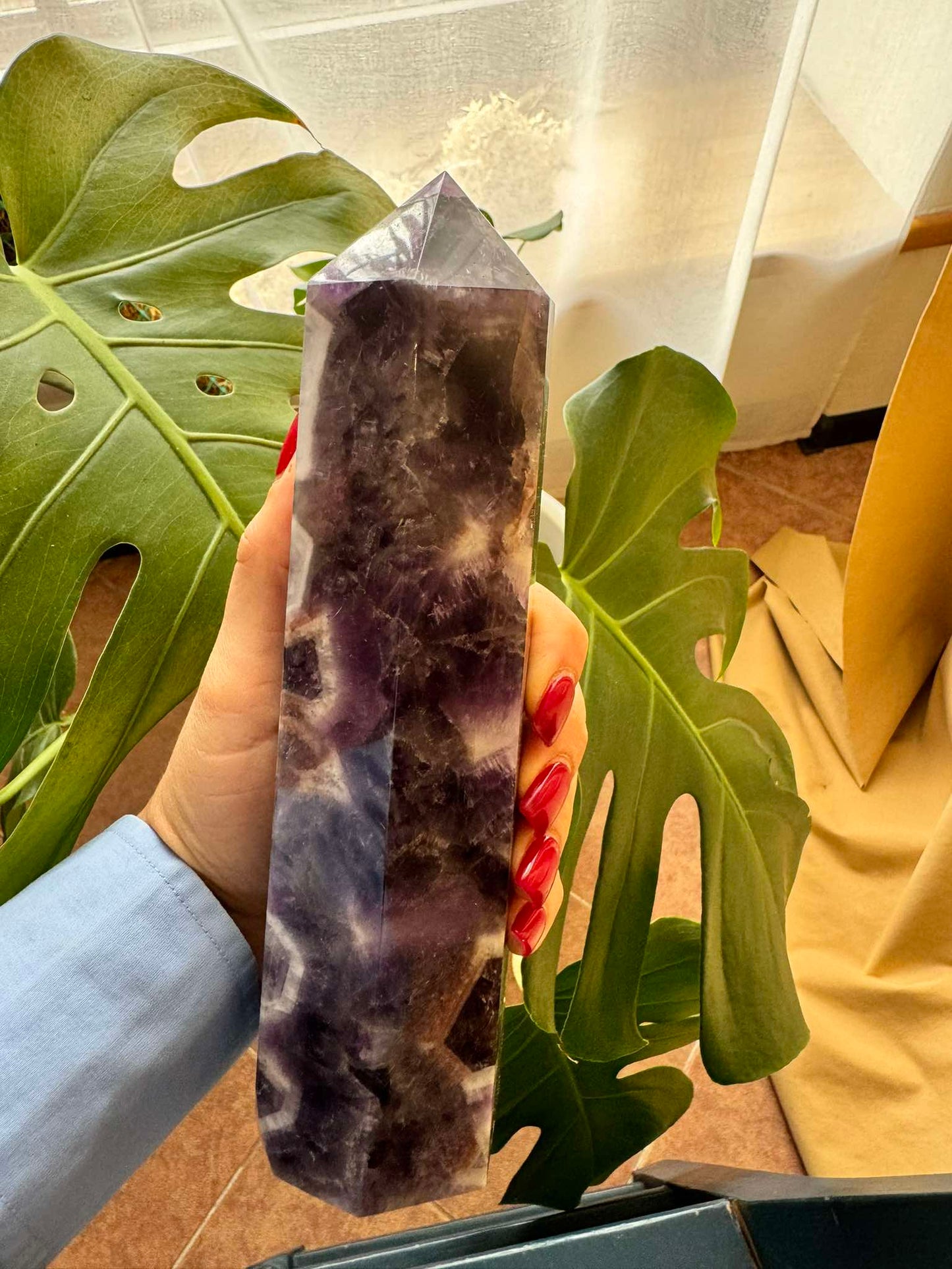 Ametista tornis XL ( 1142 g)