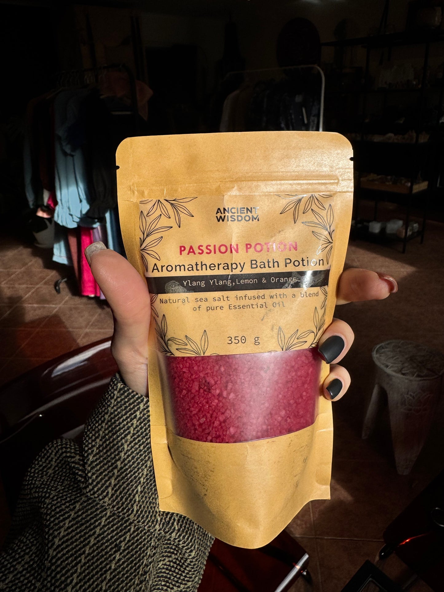 Aromterapijas vannas eliksīrs - jūras sāls (350 g)