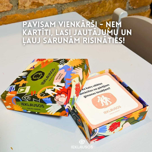 Jautājumu kartītes ģimenei | divu veidu