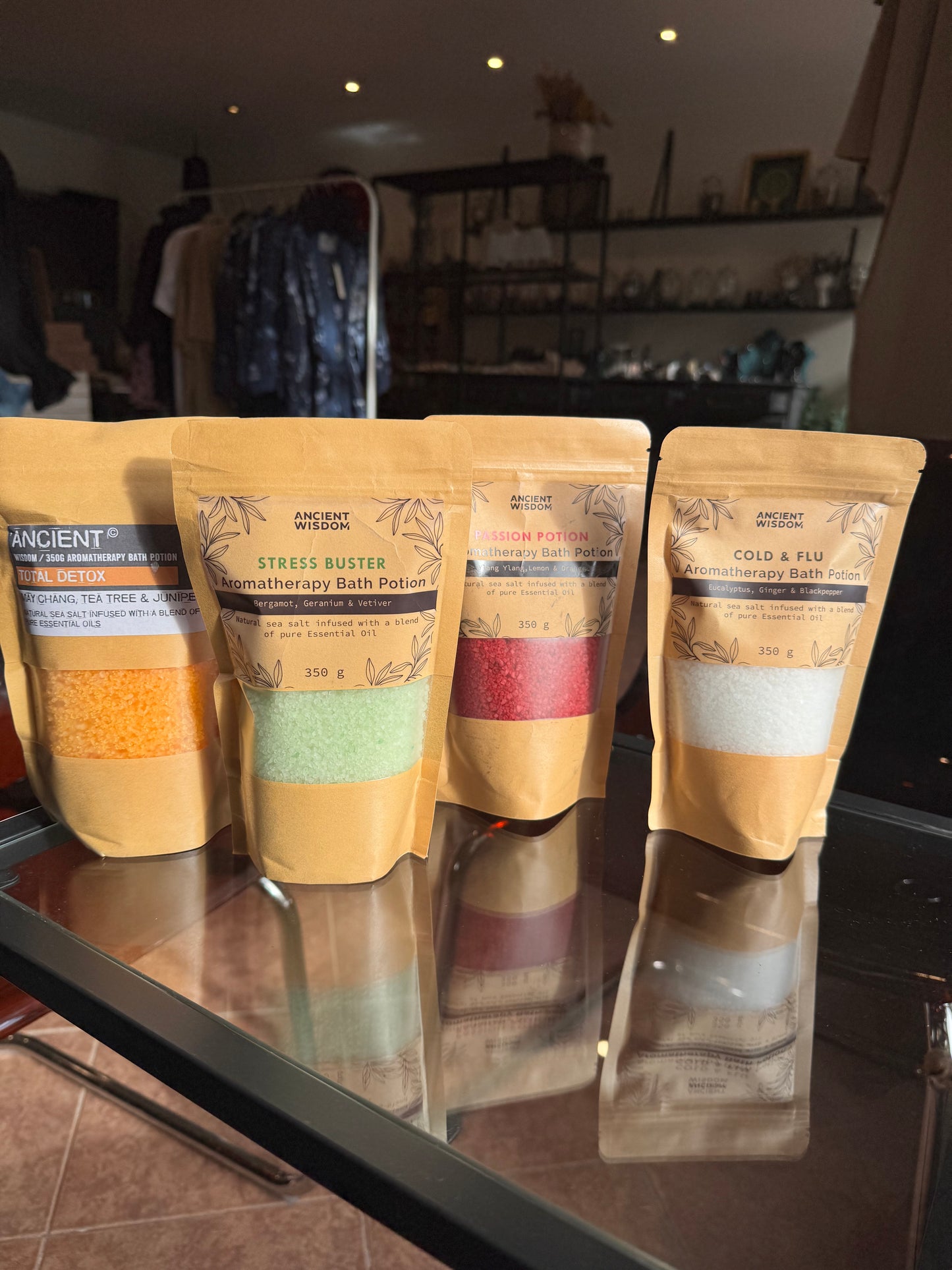 Aromterapijas vannas eliksīrs - jūras sāls (350 g)