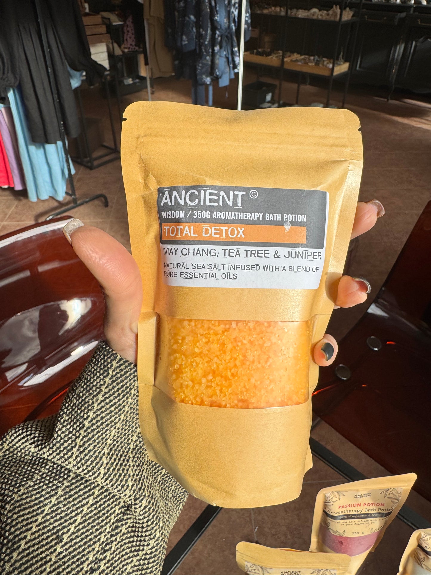 Aromterapijas vannas eliksīrs - jūras sāls (350 g)