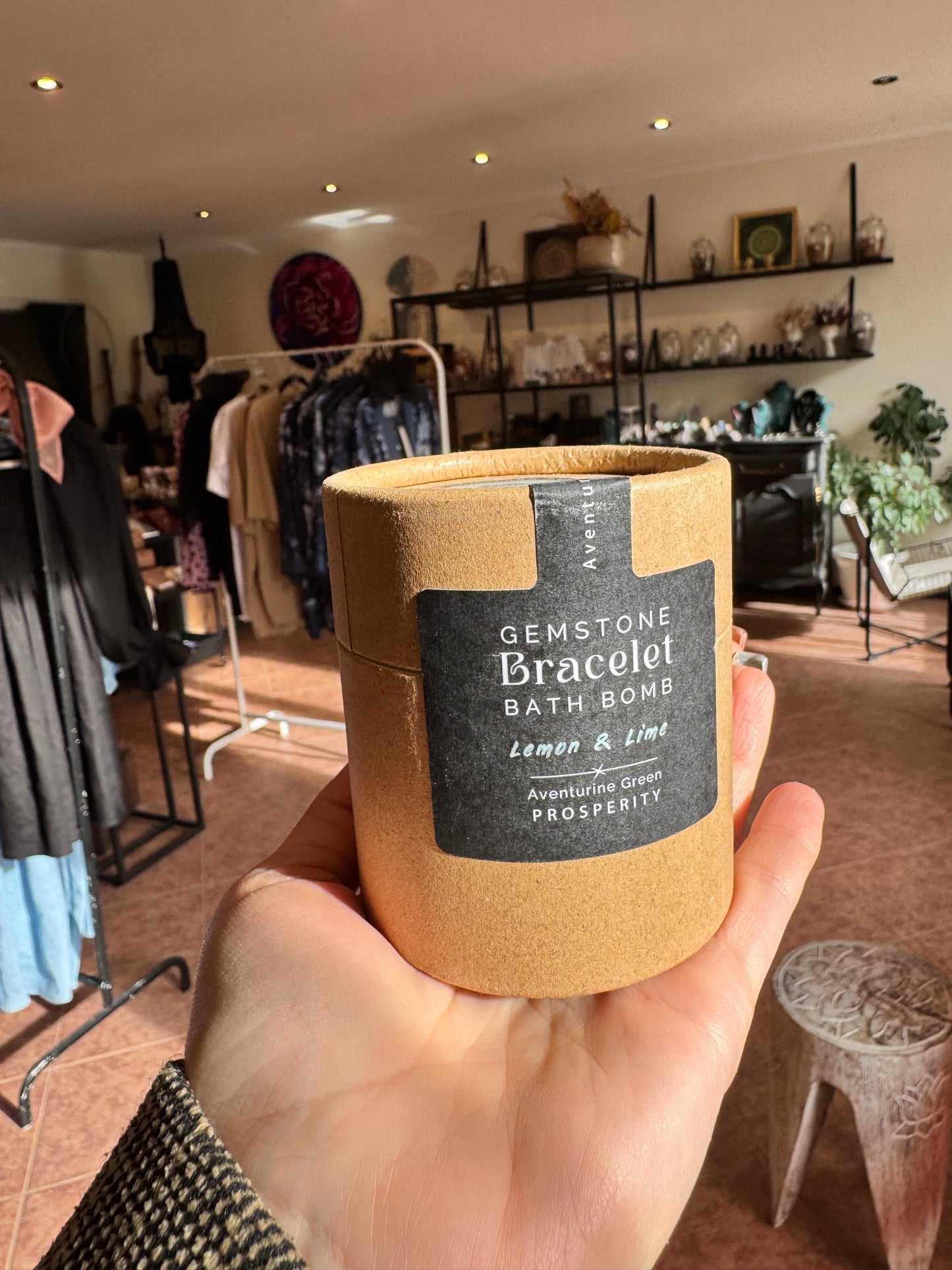 Vannas bumba ar kristālu rokassprādzi