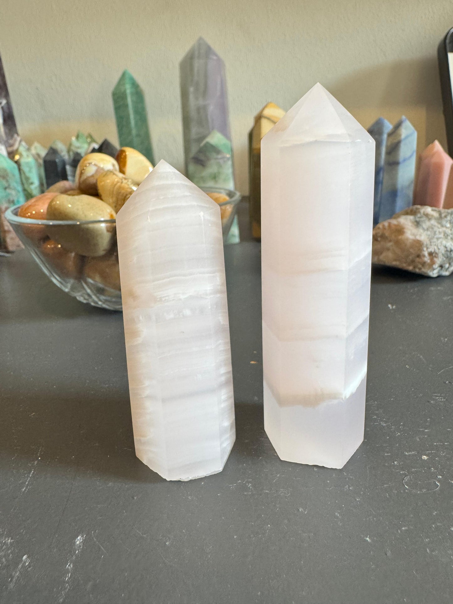 Rozā kalcīta tornis (Pink Calcite Tower)