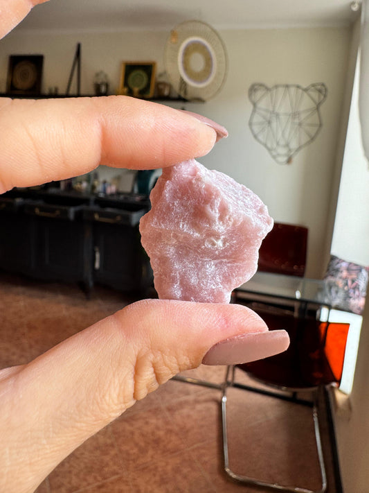 Rozā opāla lauska (25g-35g)